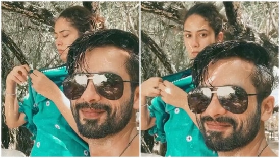 Shahid Kapoor and Mira Rajput were seen in a new video on Instagram.