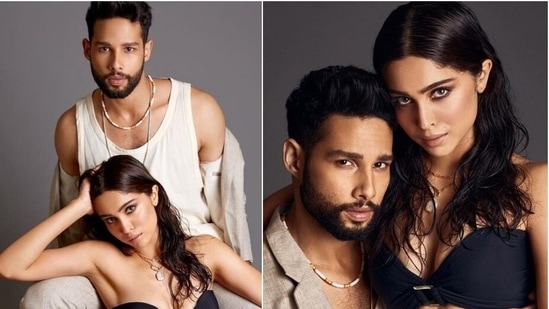 Sharvari Wagh will steal your heart in black bikini with Siddhant Chaturvedi in steamy pics