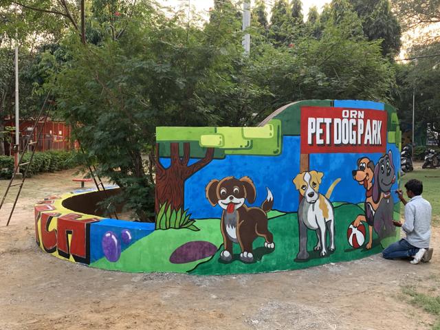 Information on pet care is also available at the newly inaugurated park.