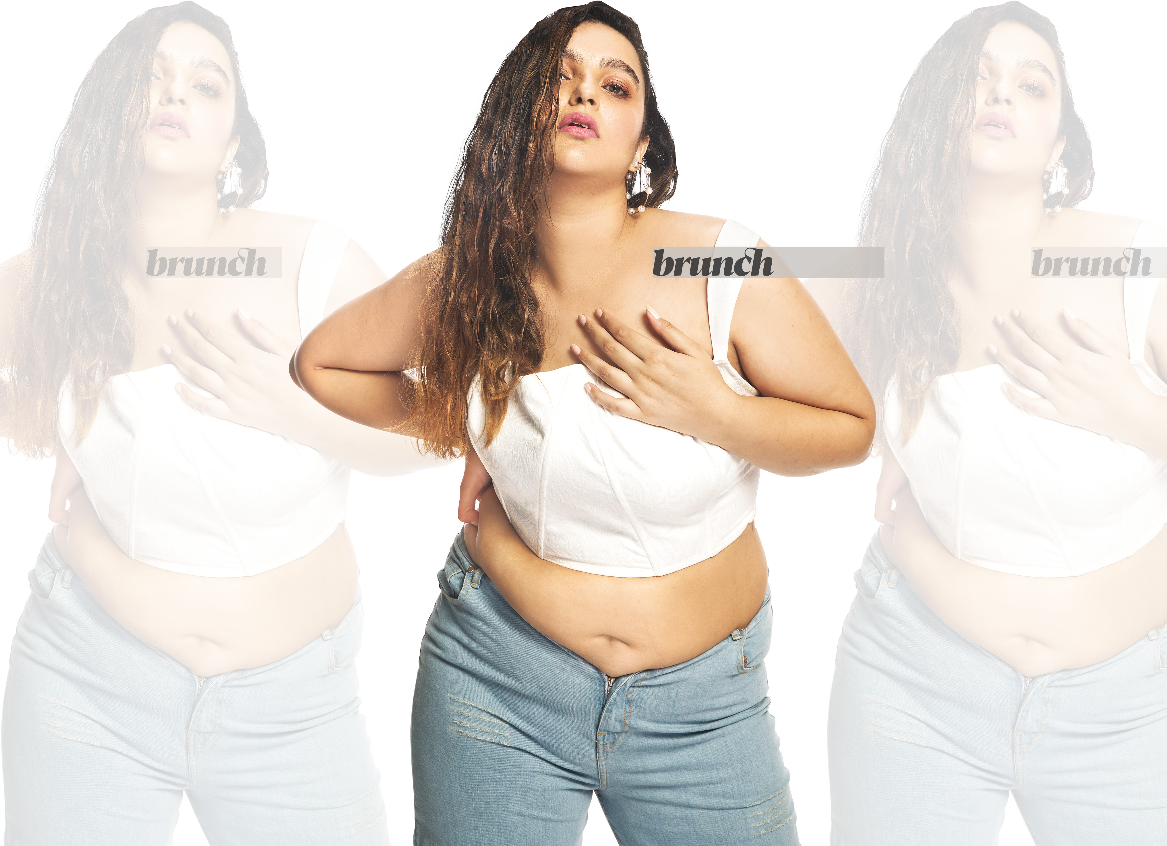 Appoorva says that most women are plus-size and she respresents all those women; Outfit, Lea Clothing Co. (Shivamm Paathak) Appoorva says that most women are plus-size and she respresents all those women; Outfit, Lea Clothing Co. (Shivamm Paathak)