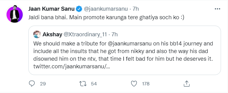 Jaan Kumar Sanu was criticised for announcing a tribute song on Sidharth Shukla and Shehnaaz Gill.