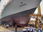 INS Visakhapatnam has been built by Mazagon Dock Shipbuilders.(File Photo) INS Visakhapatnam has been built by Mazagon Dock Shipbuilders.(File Photo)