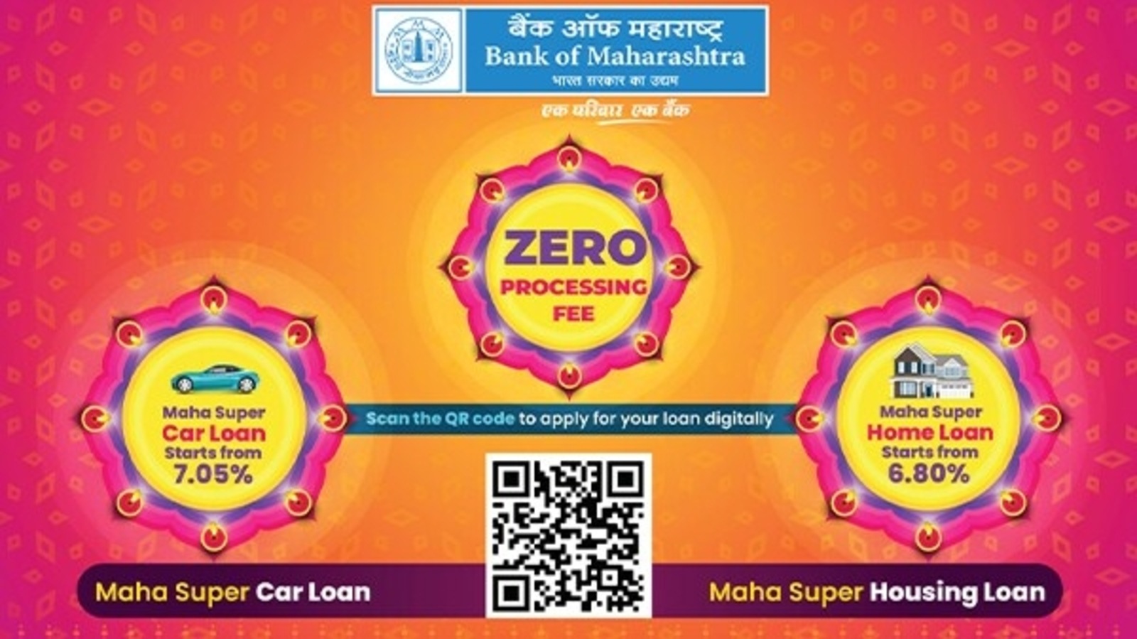 Experience Bank of Maharashtra’s hassle free Digital Lending platform