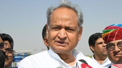 Rajasthan’s Ashok Gehlot government rolled out the unemployment allowance scheme in the state in 2019, first starting by giving educated unemployed youth ₹3,000 (male) and ₹3,500 (female). This allowance was increased by ₹1,000 after this year’s budget. (Twitter/@ashokgehlot51) Rajasthan’s Ashok Gehlot government rolled out the unemployment allowance scheme in the state in 2019, first starting by giving educated unemployed youth ₹3,000 (male) and ₹3,500 (female). This allowance was increased by ₹1,000 after this year’s budget. (Twitter/@ashokgehlot51)