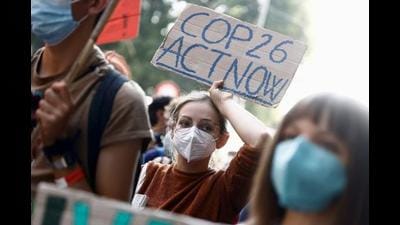 The United Nations Environment Programme (UNEP’s) Emissions Gap Report 2021: The Heat Is On released on October 26 said net zero pledges cover more than half of current global GHG emission, but only 11 targets covering 12% of global emissions are enshrined in law. (REUTERS) The United Nations Environment Programme (UNEP’s) Emissions Gap Report 2021: The Heat Is On released on October 26 said net zero pledges cover more than half of current global GHG emission, but only 11 targets covering 12% of global emissions are enshrined in law. (REUTERS)