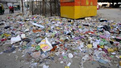 If the housing complex continues to violate the waste norms, the penalty amount will keep increasing, said the Greater Noida authority. (Sunil Ghosh/HT) If the housing complex continues to violate the waste norms, the penalty amount will keep increasing, said the Greater Noida authority. (Sunil Ghosh/HT)