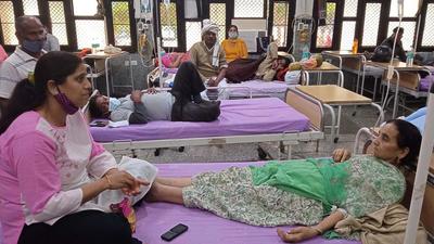 The number of dengue cases reported in October this year is even higher than the annual caseload in the previous three years across the tricity. (HT Photo) The number of dengue cases reported in October this year is even higher than the annual caseload in the previous three years across the tricity. (HT Photo)