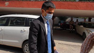 A recent photo of Sameer Wankhede, the Narcotics Control Bureau’s Mumbai zonal director. He visited an SC panel with his caste documents on Monday. (HT photo)