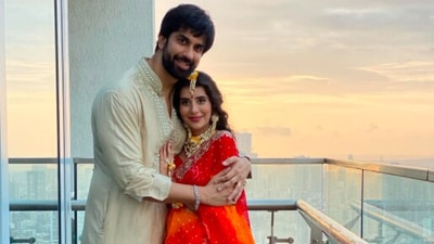 Charu Asopa Sen and Rajeev Sen celebrated the baby shower in their new Mumbai home. (Instagram/@rajeevsen9)
