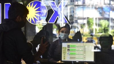 Movie theatres and multiplexes were closed in April after the Covid-19 cases saw an exponential rise in the daily number of infections. (HT Photo) Movie theatres and multiplexes were closed in April after the Covid-19 cases saw an exponential rise in the daily number of infections. (HT Photo)