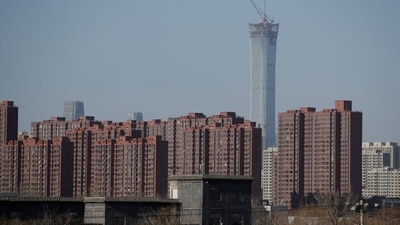 Apartment blocks are pictured in Beijing, China. (Representational/file image) (REUTERS)