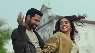 Siddhant Chaturvedi and Sharvari Wagh in a still from Luv Ju. Siddhant Chaturvedi and Sharvari Wagh in a still from Luv Ju. 