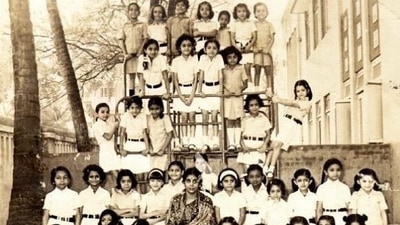 Aishwarya Rai had once shared a rare picture from her school days and said that she looks exactly like Aaradhya. She is seen fourth from left in the fourth row in this picture from grade 1. Aishwarya Rai had once shared a rare picture from her school days and said that she looks exactly like Aaradhya. She is seen fourth from left in the fourth row in this picture from grade 1. 