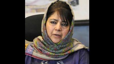 PDP president Mehbooba Mufti was on Monday put under house arrest to prevent her from visiting Anantnag to meet the family of a youth who was killed in cross-firing between security forces and militants last week, a party leader claimed. (HT File) PDP president Mehbooba Mufti was on Monday put under house arrest to prevent her from visiting Anantnag to meet the family of a youth who was killed in cross-firing between security forces and militants last week, a party leader claimed. (HT File)