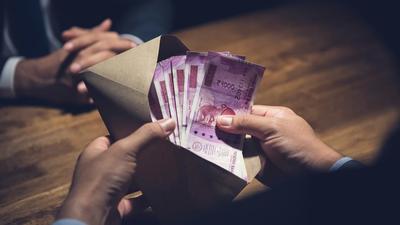The sarpanch of a village in Vadgaon Maval was booked and one panchayat member was arrested for demanding a bribe of  ₹1 lakh from a scrap dealer in exchange for letting him operate his business. (REPRESENTATIVE PHOTO)