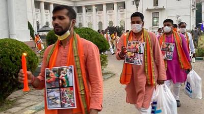 The BJP, the only opposition party in the 294-member legislative assembly, proposed a motion to condole the death of Hindus in Bangladesh but the request was decline by assembly speaker. (Twitter/@BJP4Bengal) The BJP, the only opposition party in the 294-member legislative assembly, proposed a motion to condole the death of Hindus in Bangladesh but the request was decline by assembly speaker. (Twitter/@BJP4Bengal)