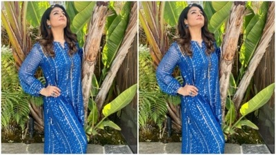Raveena is dropping major cues of how to deck up this Diwali in a perfect blend of ethnicity and style. (Instagram/@officialraveenatandon) Raveena is dropping major cues of how to deck up this Diwali in a perfect blend of ethnicity and style. (Instagram/@officialraveenatandon)