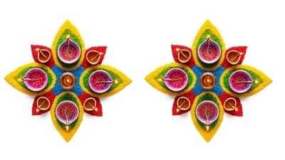 Diwali is invited by lighting diyas, making colourful rangolis and decking up the homes with flowers. In case you are looking for ideas on how to make your home stand out in a crowd of beautifully-decked homes, we have scurried through the best of rangoli ideas so that your decoration becomes the talk of the Diwali party. (https://unsplash.com/) Diwali is invited by lighting diyas, making colourful rangolis and decking up the homes with flowers. In case you are looking for ideas on how to make your home stand out in a crowd of beautifully-decked homes, we have scurried through the best of rangoli ideas so that your decoration becomes the talk of the Diwali party. (https://unsplash.com/)