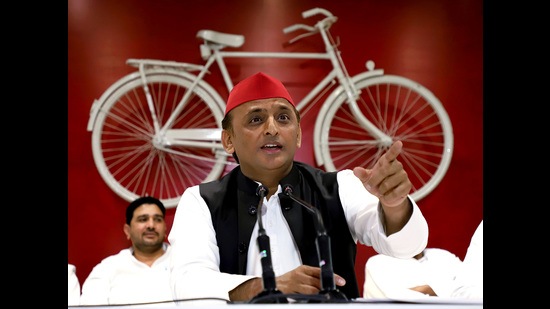 SP chief Akhilesh Yadav (Naeem Ansari)