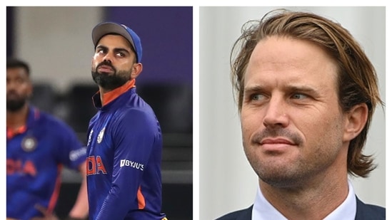 Virat Kohli and Nick Compton collage.(AP/File)