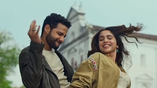 Siddhant Chaturvedi and Sharvari Wagh in a still from Luv Ju.&nbsp;