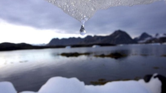 Sea ice extent then decreased rapidly in June and early July in the Laptev Sea and East Greenland Sea regions. As a result, the Arctic-wide sea ice extent was a record low in the first half of July(AP file photo)