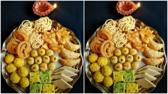 d2 1635769146540 1635769172399 - sociallykeeda What Is Diwali Without Sweets? In Case You Are Planning To Shower The Festive Vibe On Your Loves Ones, We Suggest You To Go For A Big Hamper Filled With A Variety Of Sweets And Watch Your Loved One Fill Up With Excitement.(Https://In.pinterest.com/)