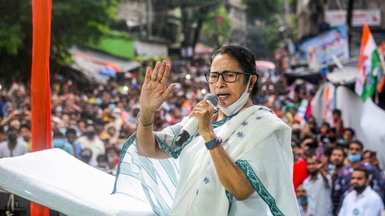 TMC supremo and West Bengal chief minister Mamata Banerjee said that the BJP is “concerned about winning elections”. (PTI Photo)