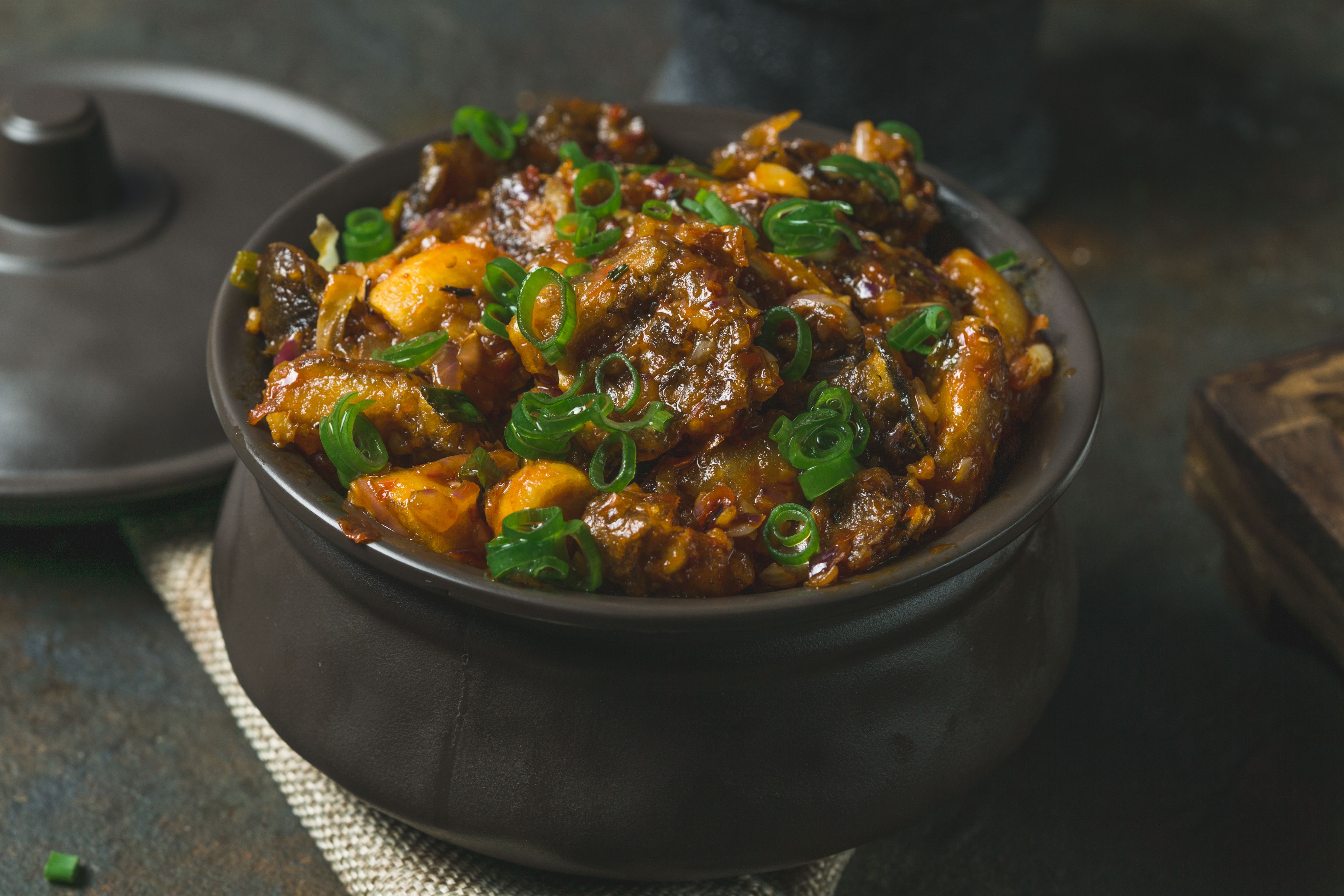 Konjee Crispy Three Treasure Mushroom:(Chef Ram Bahadur Budhathoki, Head Chef, Chowman Chain of Restaurants)