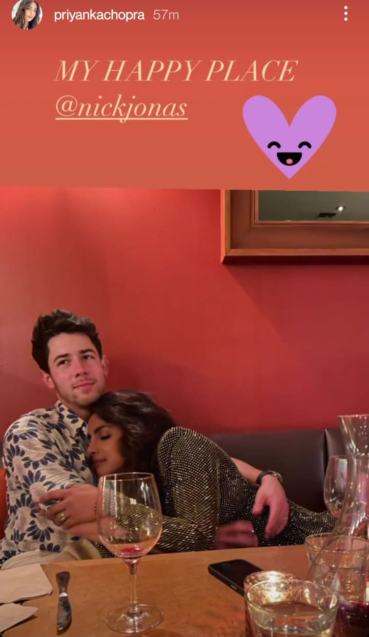 Priyanka and Nick after the event.&nbsp;