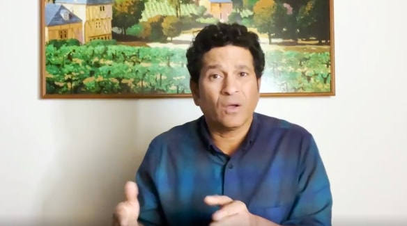 Tendulkar talks about India's loss to New Zealand in the 2021 T20 World Cup game in Dubai. (Facebook/Sachin Tendulkar) Tendulkar talks about India's loss to New Zealand in the 2021 T20 World Cup game in Dubai. (Facebook/Sachin Tendulkar)
