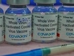 Vials of Bharat Biotech's Covaxin Covid-19 vaccine (HT File Photo)