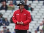Umpire Michael Gough.