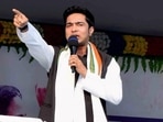 Trinamool Congress general secretary and West Bengal CM Mamata Banerjee's nephew Abhishek Banerjee termed the bypoll results in the state as a “cracker free Diwali in true sense” while referring to the BJP. (PTI) Trinamool Congress general secretary and West Bengal CM Mamata Banerjee's nephew Abhishek Banerjee termed the bypoll results in the state as a “cracker free Diwali in true sense” while referring to the BJP. (PTI)