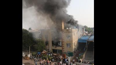 While the authorities pointed to suspected fire-safety violations at the Panchkula factory, the owner blamed the deaths on the delay in response. (Sant Arora/HT) While the authorities pointed to suspected fire-safety violations at the Panchkula factory, the owner blamed the deaths on the delay in response. (Sant Arora/HT)