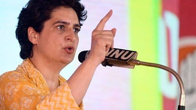 Congress general secretary Priyanka Gandhi Vadra. (ANI file photo) Congress general secretary Priyanka Gandhi Vadra. (ANI file photo)