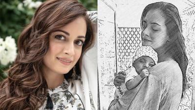 Dia Mirza is looking forward to celebrating Diwali with her son. Dia Mirza is looking forward to celebrating Diwali with her son.