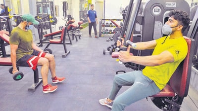 Health minister K Sudhakar said that he was getting a summary prepared by renowned cardiologists that would be provided to gymnasiums and fitness centres across Karnataka. (Agencies/Representative use)