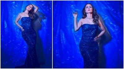With her wavy hair open, Hina Khan gave some million-dollar poses for the camera. (Instagram/@realhinakhan) With her wavy hair open, Hina Khan gave some million-dollar poses for the camera. (Instagram/@realhinakhan)