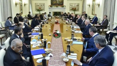 File photo: A delegation-level meeting of national security advisors between India and Russia. (ANI)