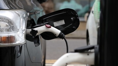 Representational photo of electric vehicles charging