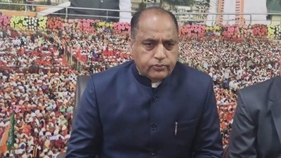 Himachal Pradesh chief minister Jai Ram Thakur. (ANI Twitter)