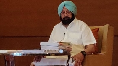 File photo of former Punjab chief minister Captain Amarinder Singh. (HT Photo)