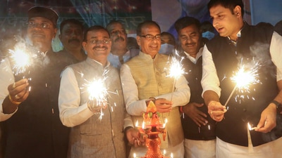 The Bharatiya Janata Party (BJP) on Tuesday emerged victorious in the by-elections to the Jobat (ST) and Prithvipur assembly seats, while the Congress retained the Raigaon constituency (PTI) The Bharatiya Janata Party (BJP) on Tuesday emerged victorious in the by-elections to the Jobat (ST) and Prithvipur assembly seats, while the Congress retained the Raigaon constituency (PTI)