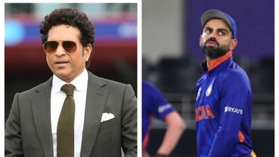 Sachin Tendulkar and Virat Kohli. (File/AP) Sachin Tendulkar and Virat Kohli. (File/AP)