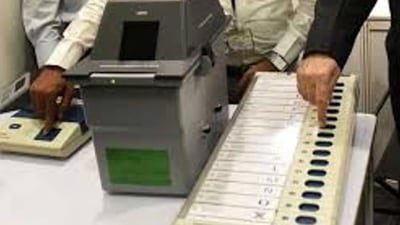 Madhya Pradesh bypolls: BJP leading on 1 LS, 3 assembly seats, show early trends (Representational image) (HTPhotos) Madhya Pradesh bypolls: BJP leading on 1 LS, 3 assembly seats, show early trends (Representational image) (HTPhotos)