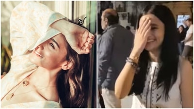 Alia Bhatt's lookalike who goes by the name Celesti Bairagey. Alia Bhatt's lookalike who goes by the name Celesti Bairagey.