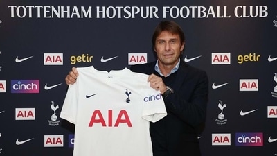 Tottenham Hotspur's new coach, Antonio Conte. (Tottenham Hotspur) Tottenham Hotspur's new coach, Antonio Conte. (Tottenham Hotspur)