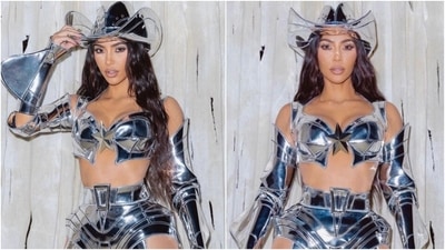 Kim Kardashian wows internet in sexiest Space Cowgirl Halloween costume, all pics inside (Instagram/@kimkardashian) Kim Kardashian wows internet in sexiest Space Cowgirl Halloween costume, all pics inside (Instagram/@kimkardashian)