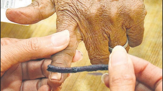 Uttarakhand’s chief electoral officer (CEO) Sowjanya, who is in the middle of a massive exercise to prepare the voters’ list ahead of next year’s Uttarakhand elections, sought cooperation from political parties and media to get young people to enrol as voters. (HT file phot/Gurpreet Singh)